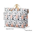 thumbnail image 1 of Home Textile StorageProduct Category and Title Based Listing for Moving and Travel Comforter Bag with Cute Cow Pattern—Durable Organizer for Bedding Clothes and, 1 of 2