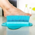thumbnail image 3 of Cepillo para masaje de pies HUOGUO, plástico, baño y ducha, azul, 3 of 5