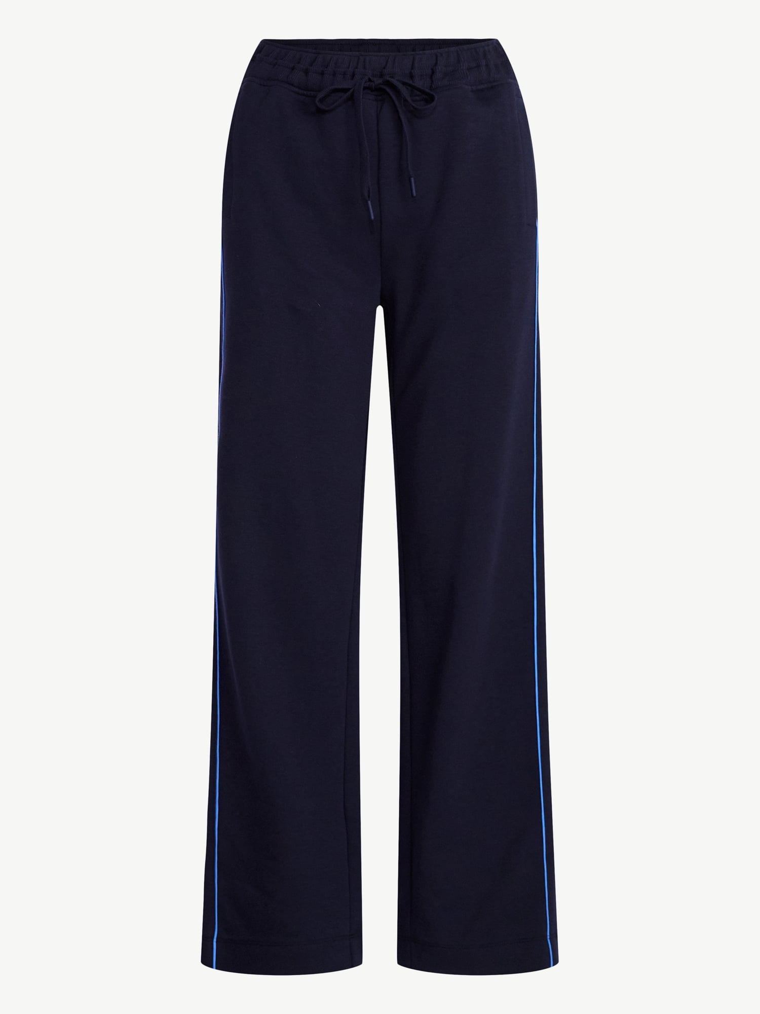 Free Assembly Women's and Women's Plus Piped Leg Sweatpants, 31" Inseam, Sizes XS-4X