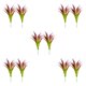 thumbnail image 2 of Injueey Plantas artificiales no tóxicas de 2 piezas Plantas de plástico ecológicas para una apariencia fresca y natural Elegancia roja Type2 NO2, 2 of 6