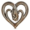 thumbnail image 2 of Escultura en forma de corazón sweethay artesanía rústica decoración para fiesta de boda Mano 1 Pc, 2 of 8