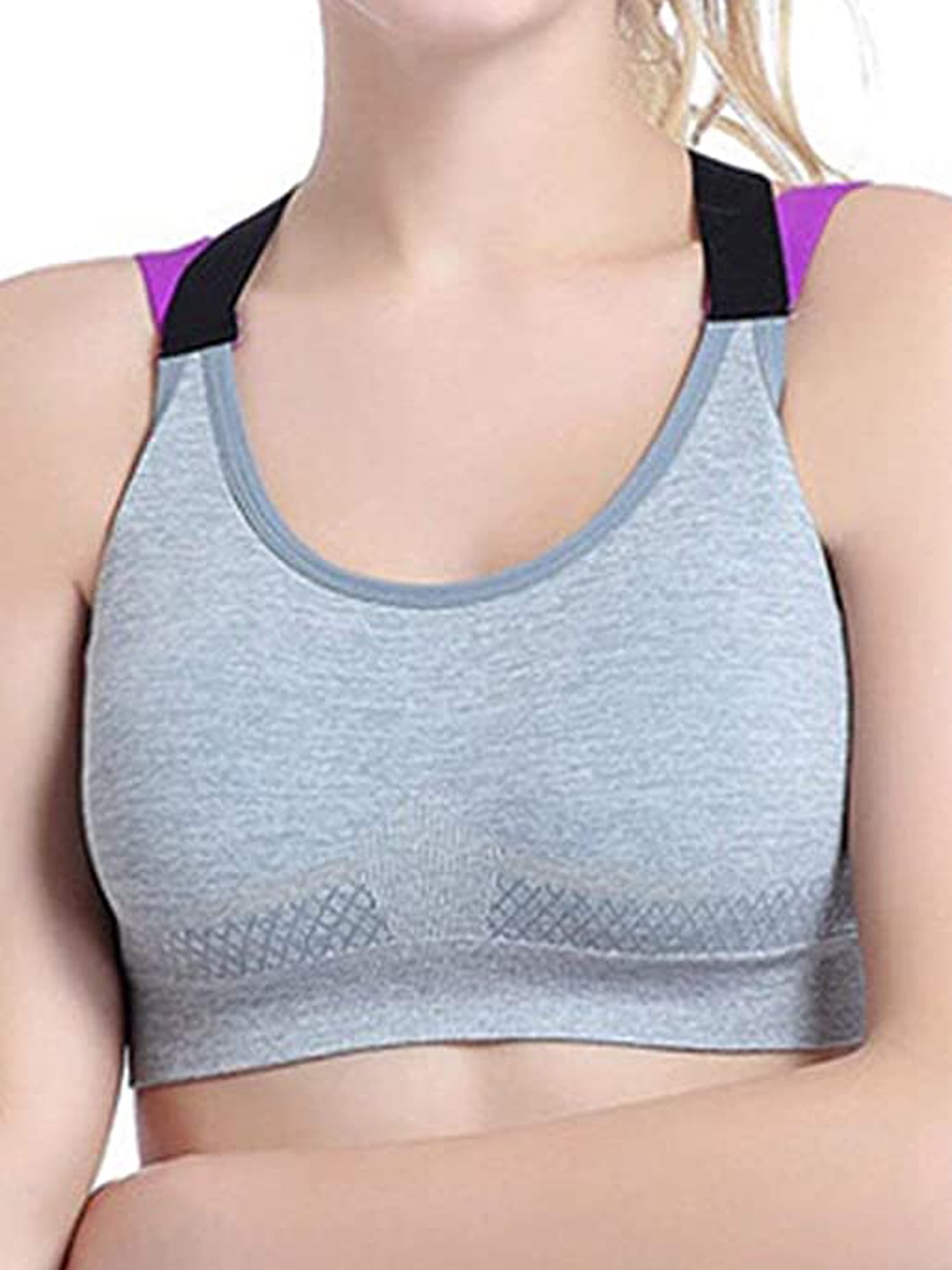 black sports bra walmart