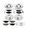 thumbnail image 3 of PowerStop Front and Rear Z23 Evolution Sport Carbon-Fiber Ceramic Brake Pad and Drilled & Slotted Rotor Kit Fits: BMW Select Models K498, 3 of 10