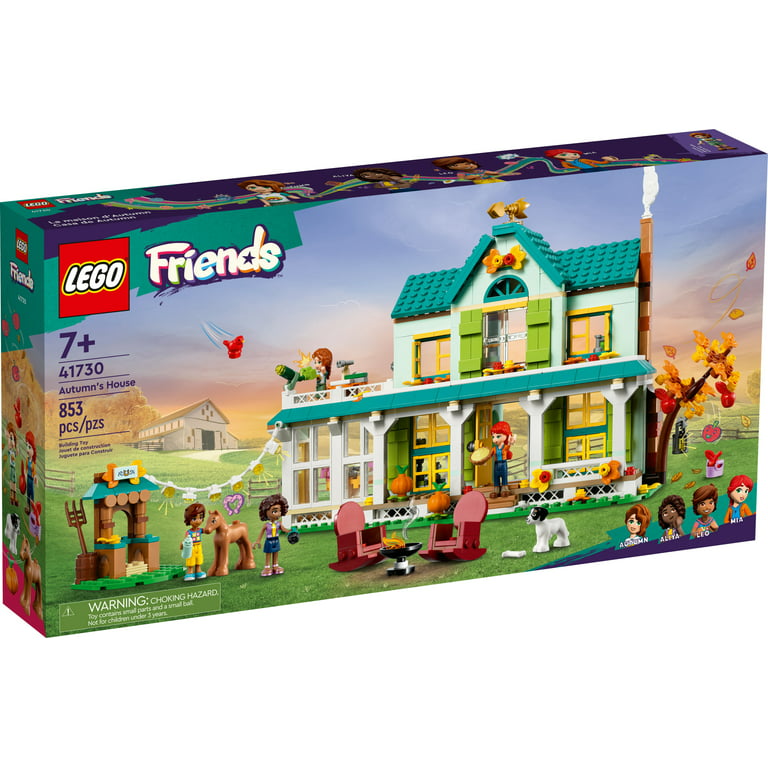 Modtager Dingy alene LEGO Friends Autumn's House, Dolls House Toy Playset 41730 - Walmart.com
