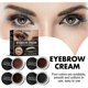 thumbnail image 5 of 4 Colors Eyebrow Dye Cream Waterproof Three-dimensional Eyebrow Powder, 5 of 5