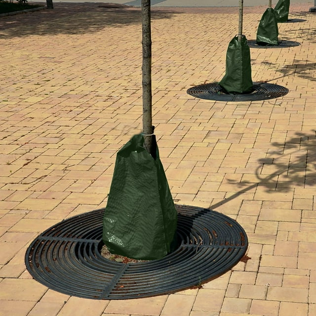 Kcavykas Sac d'Arrosage pour Arbres 20 Gallons Libération Lente Bâche PVC
