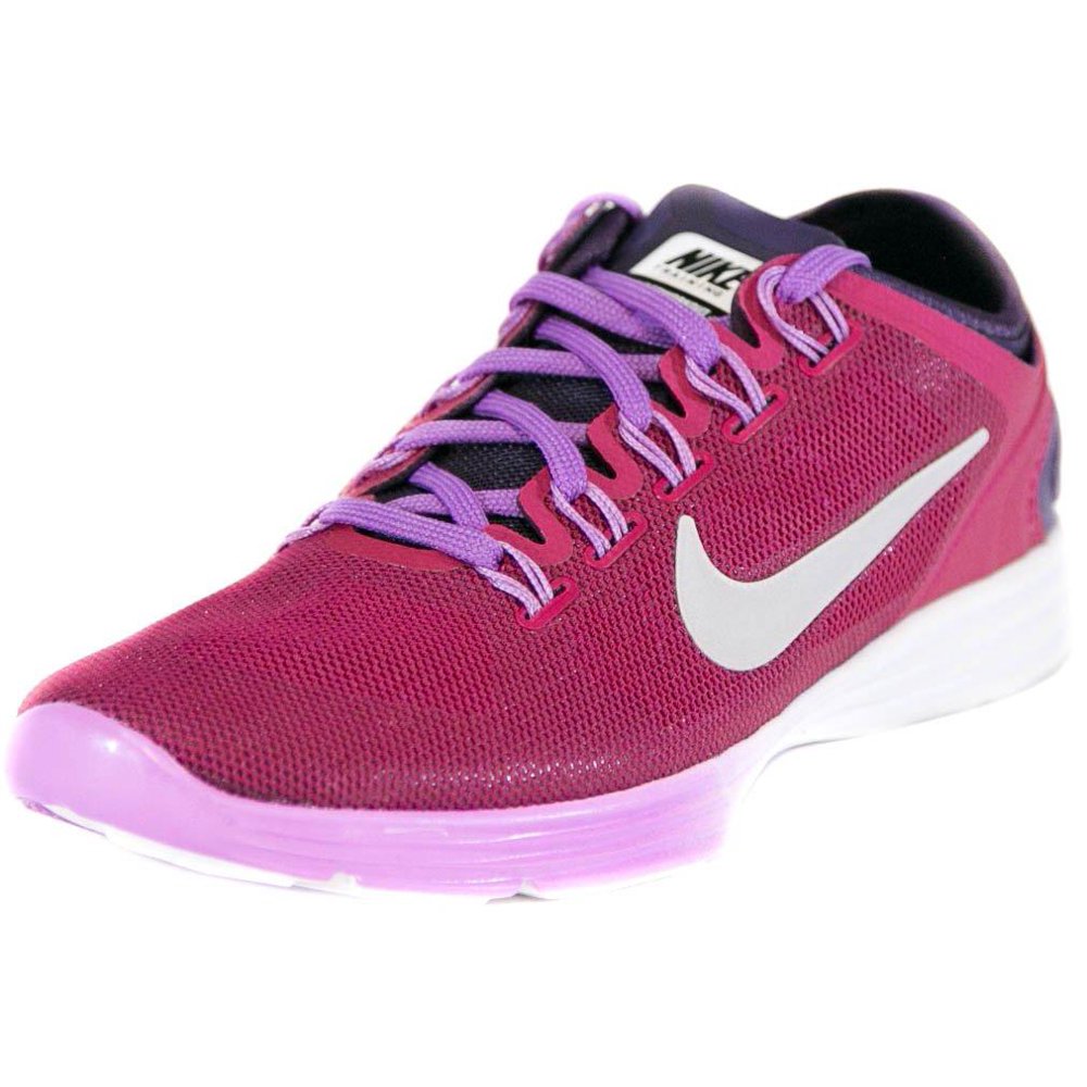 fuchsia nike running shoes