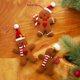 thumbnail image 2 of Muñeco de jengibre para decoración navideña, adorno colgante para árbol de Navidad, fiesta en el jardín, hogar, Año Nuevo, regalos para niños, juego de 3 piezas, 2 of 5