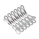 thumbnail image 1 of 12 pinzas para ropa, tendedero, perchas estables para ropa interior, pinzas creativas blanco, 1 of 9