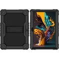 thumbnail image 3 of FIEWESEY Case for Sky PAD 10 10.1" Tablet Case,Heavy-Duty Drop-Proof Shockproof Hybrid Kids Protective Case for Sky PAD 10 Tablet 10.1 inch Tablet (Black/Black), 3 of 9