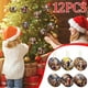 thumbnail image 5 of Adornos Navideños de Madera de 12 Piezas con La Imagen de Jesús Difundiendo El Evangelio, 5 of 7