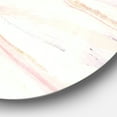 thumbnail image 2 of Designart 'Copper Dreams Geometric' Geometric Metal Circle Wall Art, 2 of 3