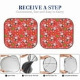 thumbnail image 6 of Fotbe Cute Christmas Bunny 2-Piece Car Windshield Sun Shade | Sun Blocker for Car Windshield | Foldable Automotive Interior Accessories for Sun Protection-Large, 6 of 7