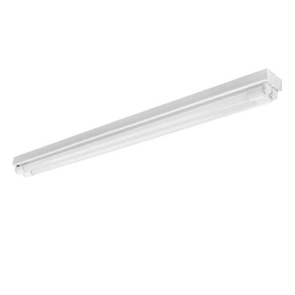 4 ft. 2-Light, 32-Watt, LED White Strip T8/T12 5000K (LED Tubes Included)