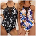 thumbnail image 3 of Irfora Traje de baño de una pieza para mujer Traje de baño con cuello en V profundo Ahueca hacia fuera Trajes de baño Trajes de baño Irfora Traje de baño, 3 of 7