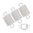 thumbnail image 4 of 6Pcs Anti-Collision Door Stopper Door Handle Silence Protection Pad Suction Cup Type Silent Door Cover polyester Light Grey, 4 of 5