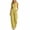 Yellow, variant on Jumpsuits for Women Dressy Casual Rompers V Neck Flowy Wide Leg Overalls Jumpers with Pockets, Sizes S-2XL