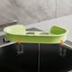 thumbnail image 4 of Aparatos de cocina, accesorios de cocina, cesta triangular para fregadero, cesta de drenaje de doble capa para pasta de cocina, lavado de verduras, filtro de alimentos para frutas y verduras., 4 of 7