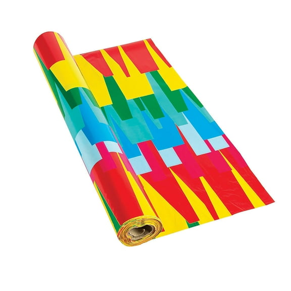 Fiesta Serape Fringe Table Roll - Party Supplies - 1 Piece