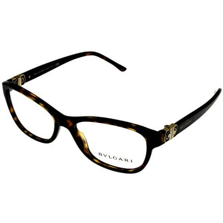 Bvlgari Prescription Eyeglasses Frame Women BV4082B 504 Rectangular Size: Lens/ Bridge/ Temple: 54-16-135