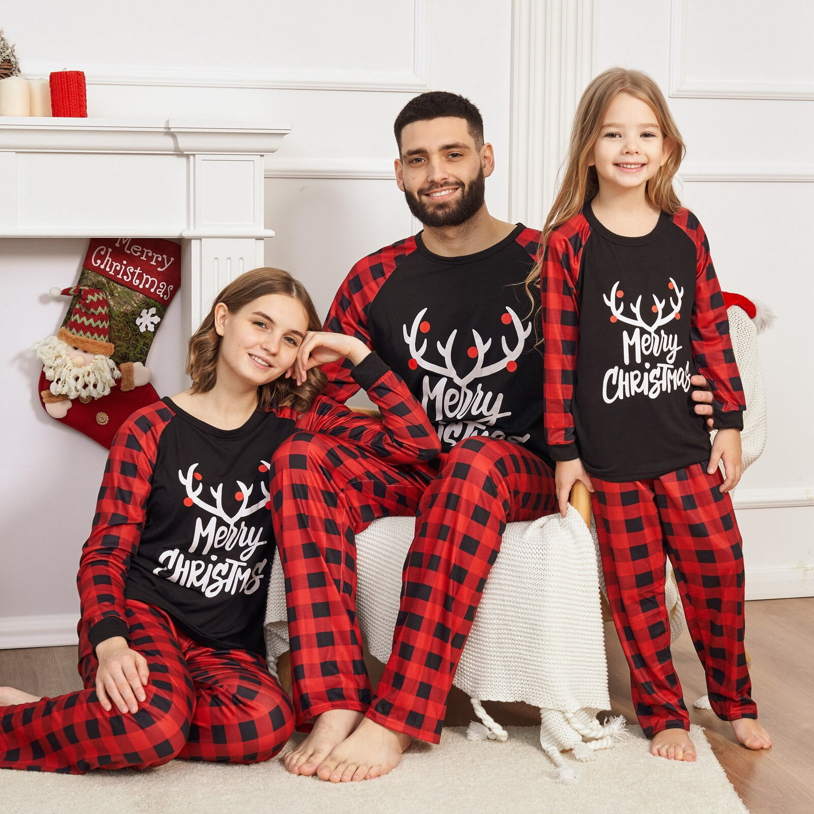 Mom dad and dog pajamas hotsell