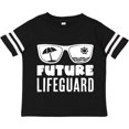 thumbnail image 3 of Inktastic Future Lifeguard Sunglasses Boys or Girls Toddler T-Shirt, 3 of 5