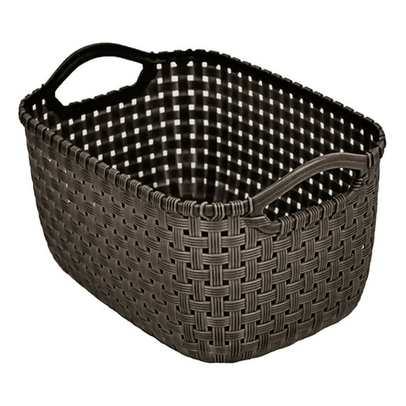Woven Storage Boxes for Home Textile Organizing All Kinds of Items - Sturdy Decorative Indoor Container Versatile Multifunctional Practical Solution Fits Any Room