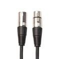 thumbnail image 4 of 10 Unids XLR a Cable de sonido de Micrófono 3 Pinzas para Afinadores de Música Conjunto de Recolección Hugo Cable XLR macho a hembra, 4 of 10