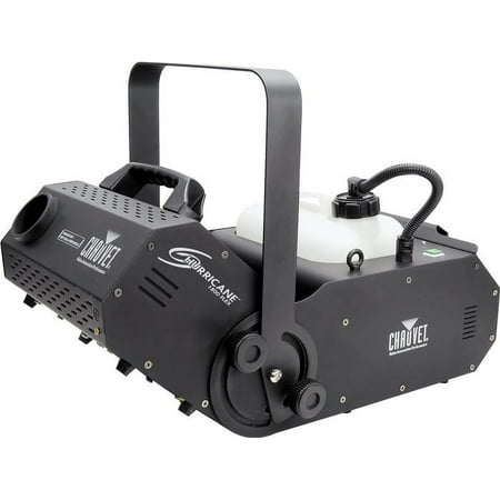 Chauvet Hurricane H1800 Flex DJ Fogger Fog Machine & Remote w/ 4 Gallon Fluid & Cable Ties