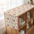 thumbnail image 6 of Table Runners 90 Inches Long Dress Scarves, Valentine's Day Farmhouse Coffee/Dining/Kitchen Table Runner for Living Room, Heart Love Modern Country Light Yellow 13x90 Inch, 6 of 9