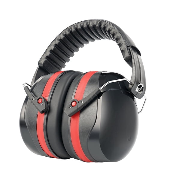 FIXPARTS Ear Muffs for Noise Reduction,36dB Adjustable Noise Cancelling Headphones,Folding(Black)