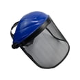 thumbnail image 5 of Miulika Trimming Full Face Protector Adjustable Mesh Visor Versatile Protective Screen for Outdoor Work Professional Blue, 5 of 9