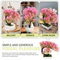thumbnail image 3 of Greenadscape Floral Artificial Rosa Para Escritorio Con Estilo Y Detalles Finos, 3 of 6