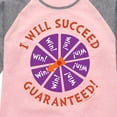 thumbnail image 3 of Dr. Seuss - I Will Succeed - Toddler And Youth Raglan Graphic T-Shirt, 3 of 6