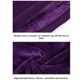 thumbnail image 4 of Minnieouse Camisa térmica, suministros para mujeres, ropa de abrigo, parte ajustada, lencería larga, lavable, gruesa, accesorio de bricolaje, Prendas para la parte del cuerpo Violeta 2XL Minnieouse AP013733-03, 4 of 6