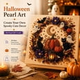 thumbnail image 3 of 2026 New Halloween Ghost Pearl Art DIY Kit, Spooky Cute 3D Pearl Diamond Painting Crafts Kits, DIY Fall Home Decor Wall Art for Halloween Decorations, Beginner DIY Seasonal Party Halloween Gifts (H), 3 of 9
