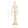 thumbnail image 2 of QUMIIRITY 3Pcs Jointed Puppet For Sketching Model For Artists And Photographers, 2 of 5