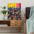 thumbnail image 5 of Qisvanset 12x16 Inch Vintage World Map Canvas Print Wall Art, 5 of 5