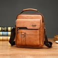 thumbnail image 7 of SSKFHGI Black Men'S Bag Shoulder Bag Messenger Bag Casual Retro Handbag Men'S Briefcase Backpack, 7 of 7