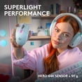 thumbnail image 3 of Logitech G305 X Superlight Wireless Gaming Mouse, Lightweight 59 g Rechargeable Mouse, HERO 44K Sensor, Bluetooth, White, 3 of 12