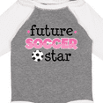 thumbnail image 4 of Inktastic Future Soccer Star Girls Girls Long Sleeve Baby Bodysuit, 4 of 5