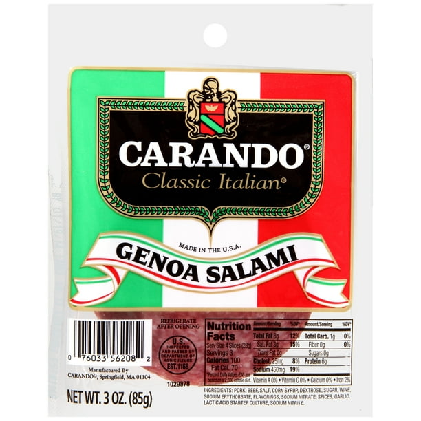 Carando Classic Italian Genoa Salami