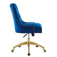 thumbnail image 2 of Regent Tufted Performance Velvet Office Chair, 2 of 8