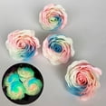 thumbnail image 4 of Boc 9Pcs/Box Luminous Soap Rose Flower Delicate Texture Essential Valentine‘s Day Scented Flowers Soap Home Decor, 4 of 10