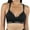 Black, variant on ToBeInStyle Women's Pull-Over Racerback Sports Bra w/Jennifer Sport Text Print
