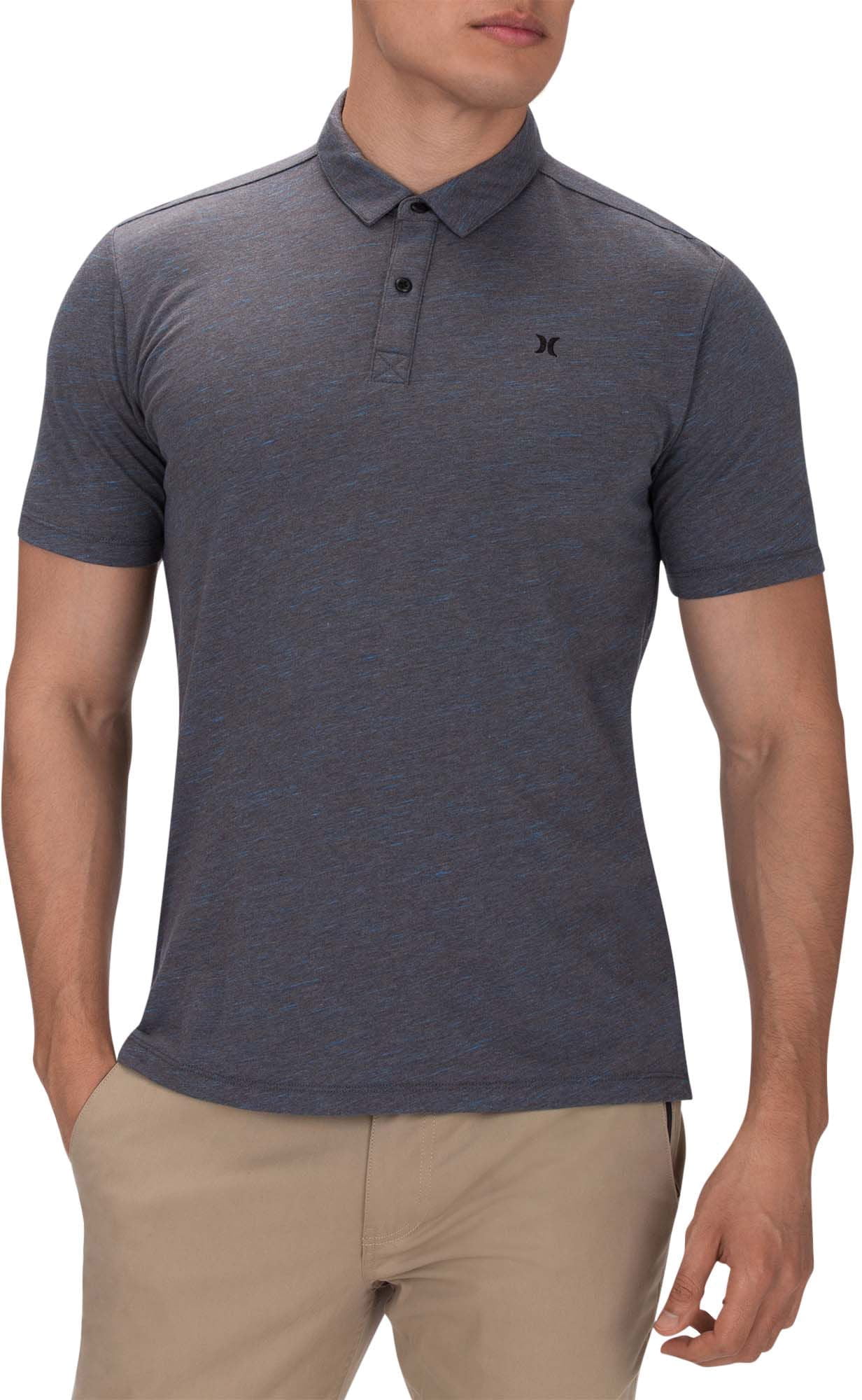 hurley long sleeve polo