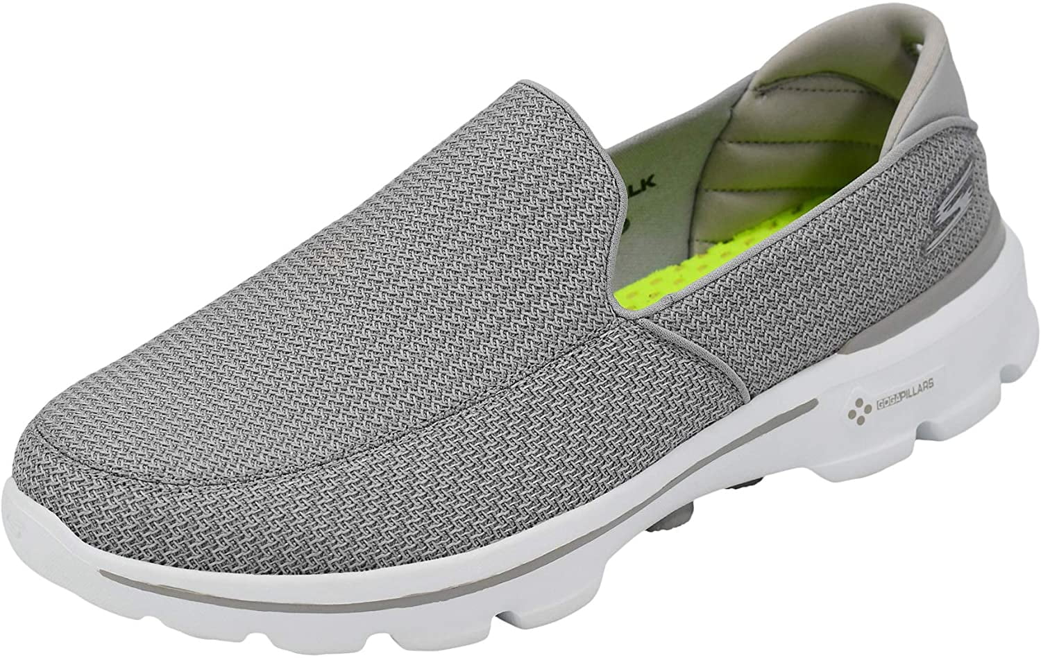 Slip-On Walking Shoe, Light Grey, 11.5 