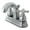 Polished Chrome, variant on Kingston Brass KB5612AX 4 in. Centerset Bathroom Faucet, Polished Brass