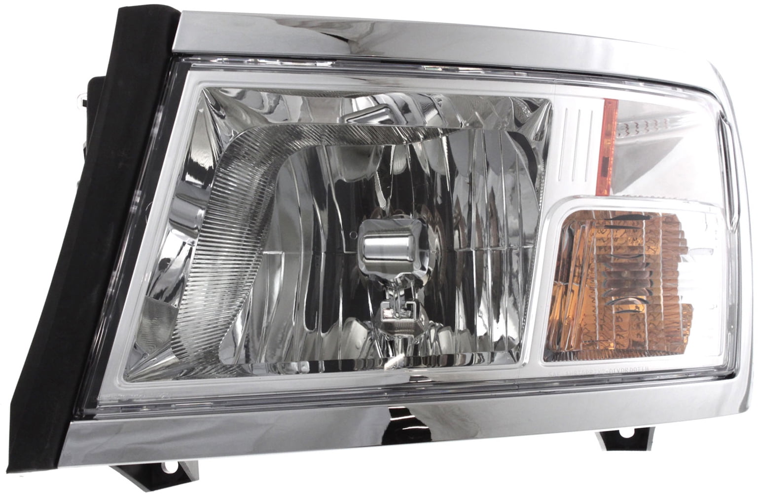 Replacement REPD100106 Headlight Compatible With 2008-2010 Dodge Dakota 2011 Ram Left Driver Halogen With bulb(s)