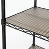 Seville Classics Heavy Duty Fitted Wire Shelf Liners Water-Resistant Protector Mat, Non-Adhesive (2 Pieces), Semi-Transparent Taupe, fits 36" x 18" shelf